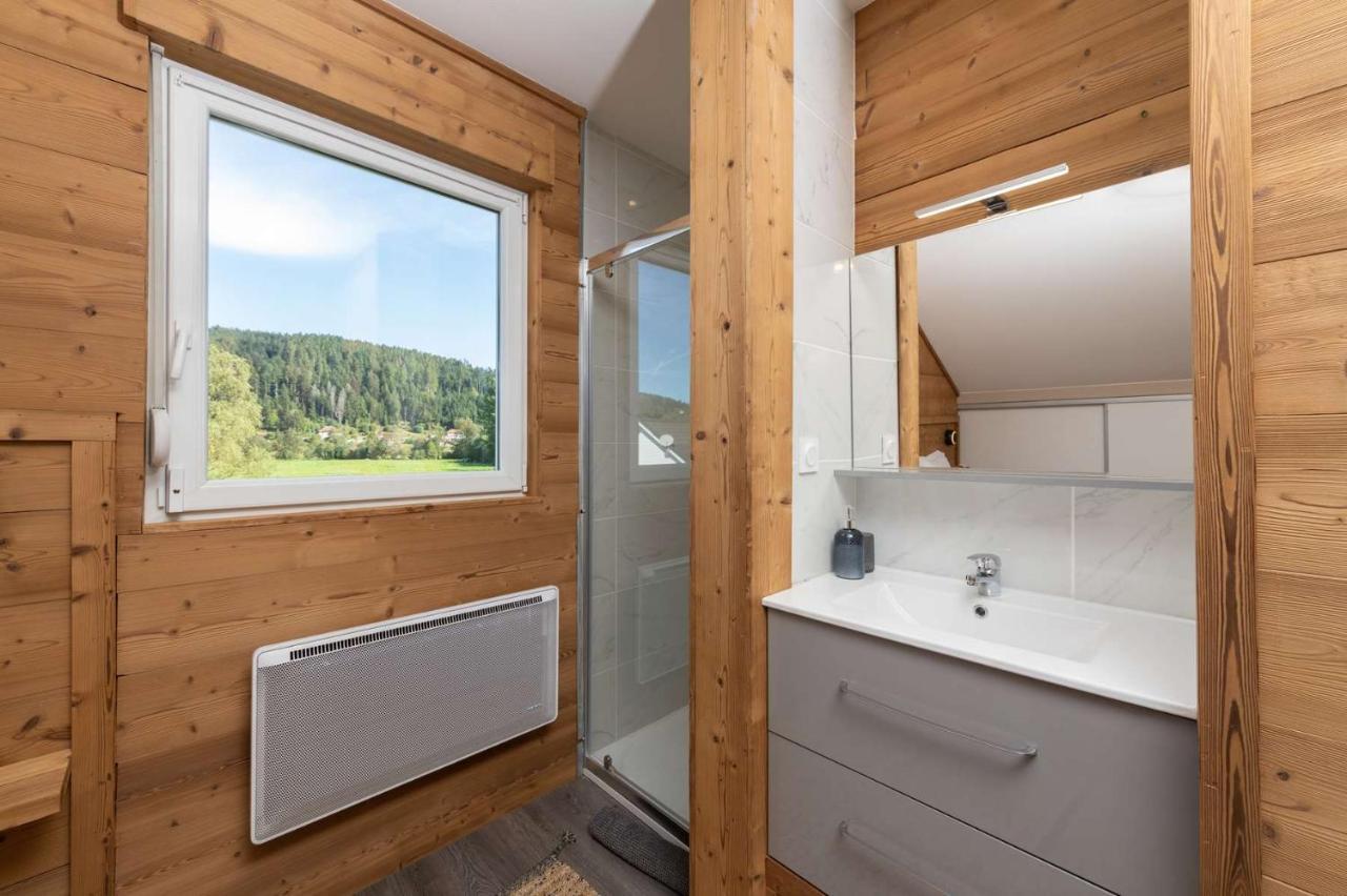 Chalet Du Bien-Etre 15P. Piscine,Spa, Hammam,Petanque,Basket Жерарме Екстер'єр фото
