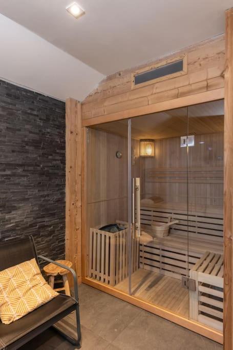 Chalet Du Bien-Etre 15P. Piscine,Spa, Hammam,Petanque,Basket Жерарме Екстер'єр фото